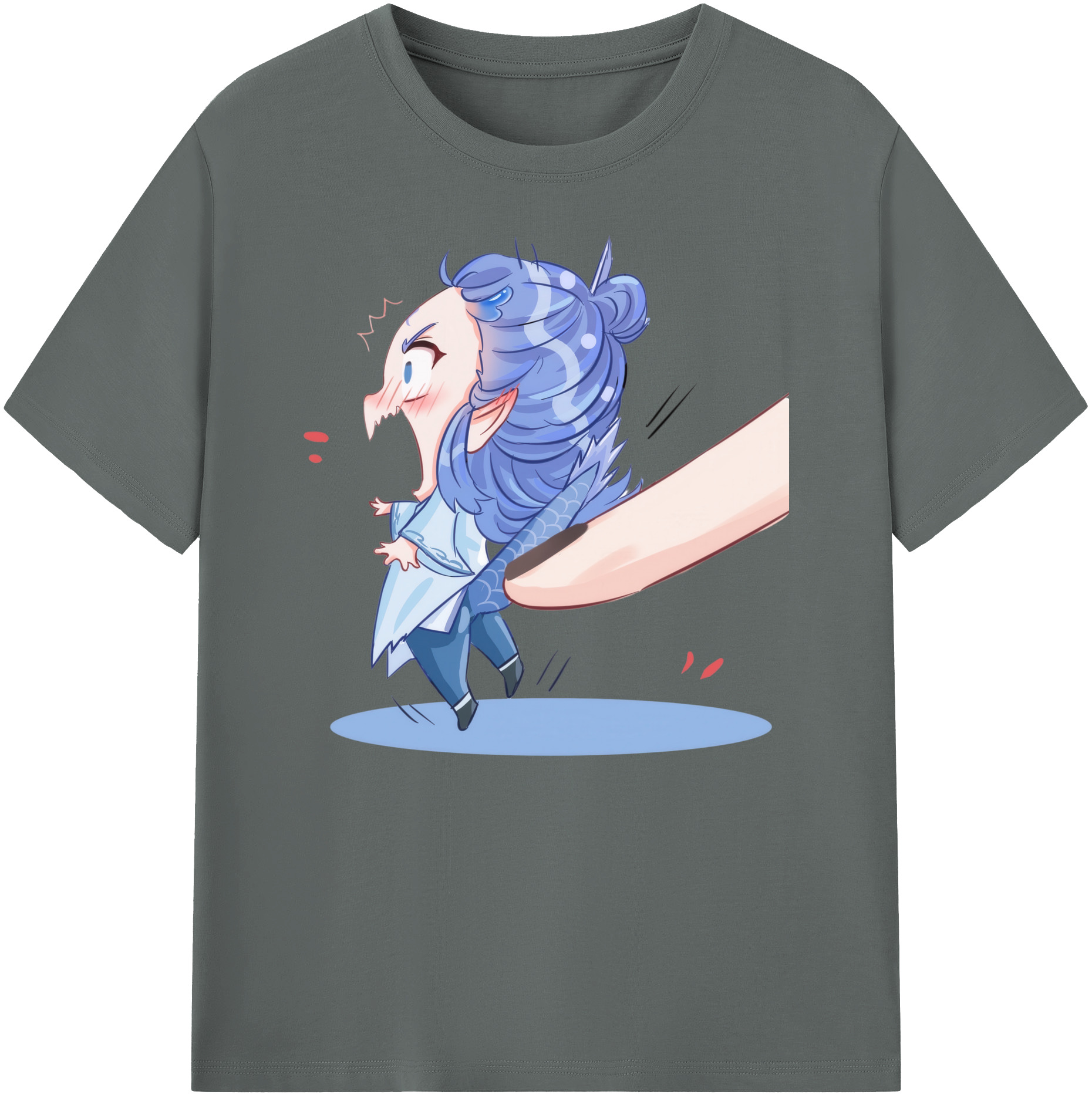 （画像用） Ne Zha 2 ナタ 魔童の大暴れ 綿100％ メンズ半袖Tシャツ｜肌触りやわらか＆通気性